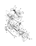 ICE CONTAINER / DRIVE Diagram and Parts List for FRS24WSCB1  Frigidaire Refrigerator