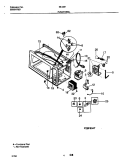 FUNCTIONAL PARTS Diagram and Parts List for 56-2281-10/03  Frigidaire Microwave