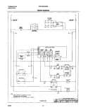 WIRING DIAGRAM Diagram and Parts List for FGF376CXBSA  Frigidaire Range