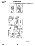 WIRING DIAGRAM Diagram and Parts List for FRT16NRGW0  Frigidaire Refrigerator