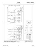 WIRING DIAGRAM Diagram and Parts List for CGLES389ES2  Frigidaire Range