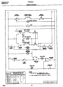 WIRING DIAGRAM Diagram and Parts List for FED353CCDB  Frigidaire Range