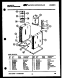 SYSTEM PARTS Diagram and Parts List for MH110F1UA  Kelvinator Air Conditioner