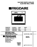 COVER Diagram and Parts List for FEB374CHBB  Frigidaire Wall Oven