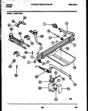 Part Location Diagram of 5303311552 Frigidaire BURNER