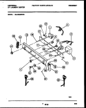 CONSOLE AND CONTROL PARTS Diagram and Parts List for MLXG62RBD0  Frigidaire Washer Dryer Combo