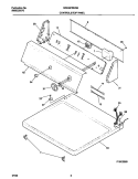 P16C0069 CONTROL PANEL Diagram and Parts List for GDE337REW0  Frigidaire Dryer