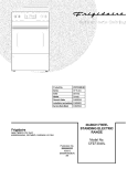 COVER Diagram and Parts List for CFEF3048LSB  Frigidaire Range