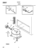 SYSTEM Diagram and Parts List for MFC05M1FW0  Frigidaire Freezer