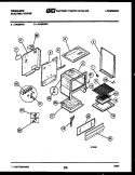 BODY PARTS Diagram and Parts List for RA30NL2  Frigidaire Range
