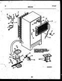 SYSTEM AND AUTOMATIC DEFROST PARTS Diagram and Parts List for ATG173NLD0  Frigidaire Refrigerator