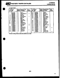 DOOR PARTS Diagram and Parts List for 56-1207-10-01  Tappan Microwave