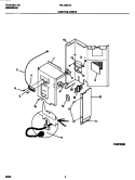 CONTROL PARTS Diagram and Parts List for FAL123S1A6  Frigidaire Air Conditioner