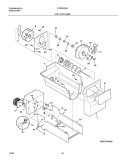 ICE CONTAINER Diagram and Parts List for FRS26W2AW7  Frigidaire Refrigerator