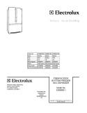 COVER Diagram and Parts List for EI28BS51IS0  Electrolux Refrigerator