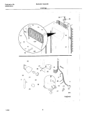 SYSTEM Diagram and Parts List for R22CW5  Frigidaire Freezer