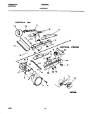 CONTROLS Diagram and Parts List for FRS26WRCD6  Frigidaire Refrigerator