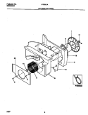 AIR HANDLING PARTS Diagram and Parts List for 5132001A  Frigidaire Air Conditioner