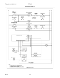 WIRING SCHEMATIC Diagram and Parts List for FEFB68CSC  Frigidaire Range