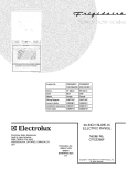 COVER Diagram and Parts List for CFES366FS1  Frigidaire Range
