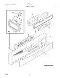 Part Location Diagram of 154804201 Frigidaire OVERLAY