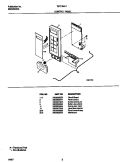 DOOR Diagram and Parts List for TMT104U1S1  Tappan Microwave