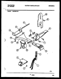 PORTABLE WASHER COMPONENTS Diagram and Parts List for AWP330H1W  Kelvinator Washer