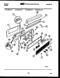 BACKGUARD Diagram and Parts List for 30-4988-08-01  Tappan Range
