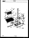 SYSTEM AND AUTOMATIC DEFROST PARTS Diagram and Parts List for GRT22QRBW1  Gibson Refrigerator