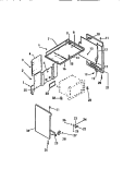 PANELS Diagram and Parts List for REP306CT1  Kelvinator Range