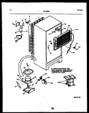 SYSTEM AND AUTOMATIC DEFROST PARTS Diagram and Parts List for RT19F5WX3A  Gibson Refrigerator