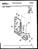 CABINET PARTS Diagram and Parts List for KFU17M3AW1  Kelvinator Freezer