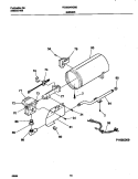 P16B0009 BURNER VALVE Diagram and Parts List for FDGB34RGS0  Frigidaire Dryer
