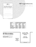 COVER Diagram and Parts List for CGLGF388DBC  Frigidaire Range
