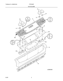 Part Location Diagram of 318120521 Frigidaire Surface Burner Switch
