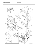 Part Location Diagram of 5304497345 Frigidaire Temperature Control Thermostat