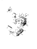 GAS VALVE BURNER ASSY., SENSOR Diagram and Parts List for DG400EXD4  Frigidaire Dryer