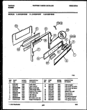 BACKGUARD Diagram and Parts List for 30-2239-00-07  Tappan Range