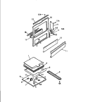 Part Location Diagram of Q301955 Frigidaire SERVICE PANEL, WHEAT