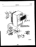 SYSTEM AND AUTOMATIC DEFROST PARTS Diagram and Parts List for MRT18CHAZW0  Uni Refrigerator