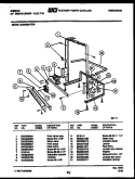 POWER DRY AND MOTOR PARTS Diagram and Parts List for SU24D5KYGA  Gibson Dishwasher