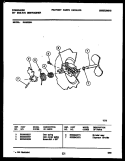 CAM Diagram and Parts List for DW5200A1  Frigidaire Dishwasher