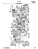 WIRING DIAGRAM Diagram and Parts List for FRS28ZRGD2  Frigidaire Refrigerator