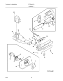 CONTROLS Diagram and Parts List for FFHS2612LS1  Frigidaire Refrigerator