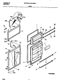 DOORS Diagram and Parts List for GRT18ISJHD0  Gibson Refrigerator