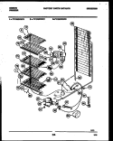 SYSTEM AND AUTOMATIC DEFROST PARTS Diagram and Parts List for FV10M2WXFD  Gibson Freezer