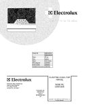 COVER Diagram and Parts List for E36EC65ESS2  Electrolux Cooktop
