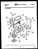 BODY PARTS Diagram and Parts List for REC306GW0  Kelvinator Range