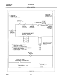 WIRING DIAGRAM Diagram and Parts List for FGFB33WHSA  Frigidaire Range
