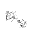 SHROUD, BLOWER MOTOR (`CC` CABINET Diagram and Parts List for A13MUD2  Frigidaire Air Conditioner